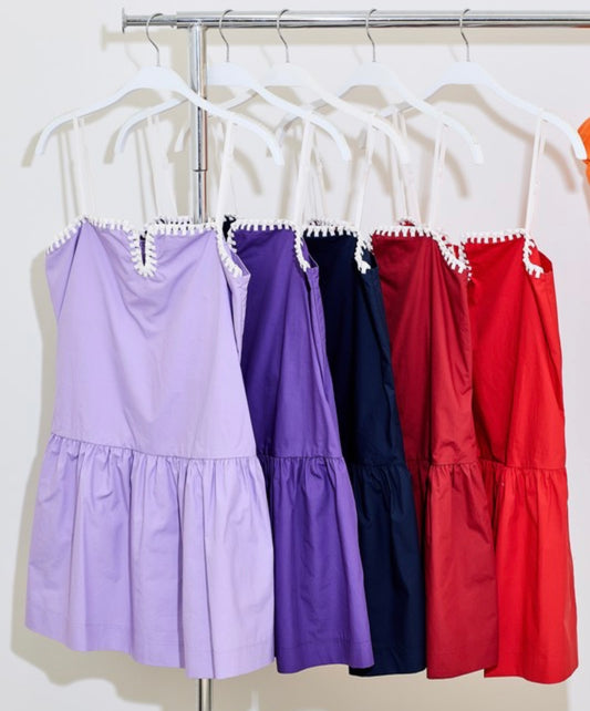 Purple Gameday Dress