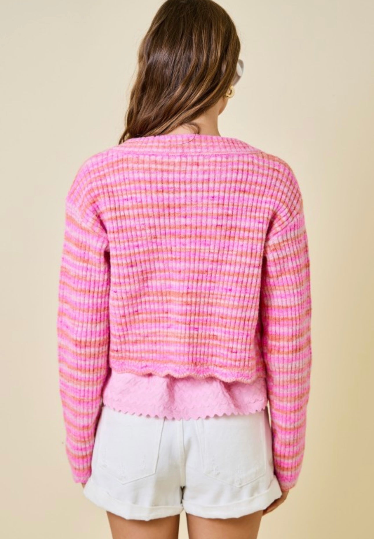 Pink Cardigan